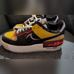 Nike Air Force 1 Low ShadowSisterhood Black (Women's) Size 7 (US) Never Worn